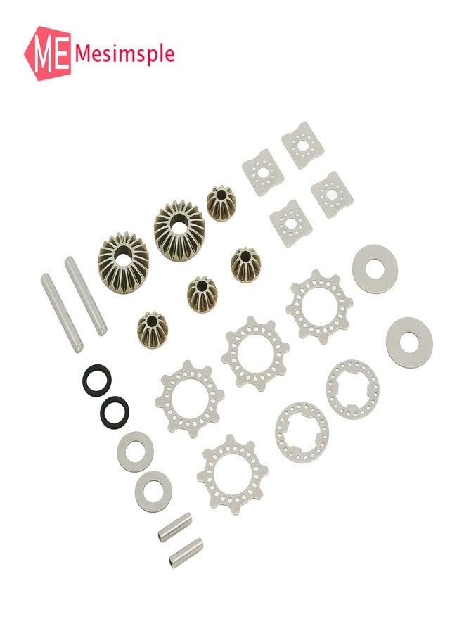 Mesimsple مجموعة تروس تفاضلية محدودة الانزلاق نشطة من Mesimsple Steel EXB ARA310984 ARA310985 لسيارات Arrma 1/8 Kraton Outcast Notorious Talion Typhon 6S EXB Series RC، قطع غيار للترقية - Image 5